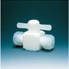FLON Việt Nam | Flon Chemical Fluororesin (PTFE) Two-Way Valve, Press-Fit Type, φ8 PTFE 2-Way Quick Valve MW3915344