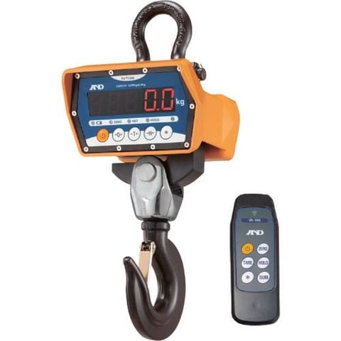 A&D Việt Nam | A&D Hoist Scale Crane Scale 1500kg Minimum Display 0.5kg Dust & Water Proof Crane Scale MW4565461