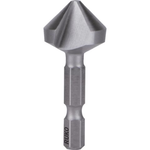 RUKO Việt Nam | RUKO Hexagonal Shaft Countersink 8.3mm High Speed Steel Countersinker with Hexagon Shank MW4863801