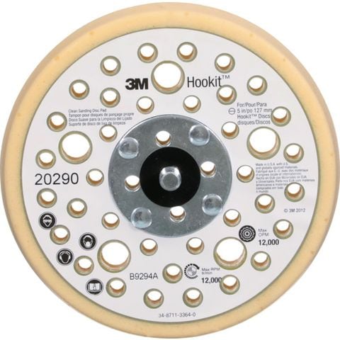 3M Việt Nam | 3M 3M Xtract™ Disc Pad 20290 Soft 127mm Replacement Disc Pad MW6328178