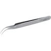RUBIS Việt Nam | Rubis Acid-Resistant and Magnetic-Resistant Tweezers, 105mm, Bent Flat Type Stainless Steel Tweezers MW6784698