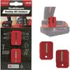 STEALTH Việt Nam | Stealth Mount Tool Holder, Milwaukee M18 Stubby Bit Holder, Red, Pack of 2 RED Stubby Bit Holder for Milwaukee M18 (2 Pack) MW6826545