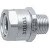 TOYOX Việt Nam | TOYOX Leak-Proof Hose Connector (Stainless Steel) Toyo Connector Light TC2-S Type, Suitable for 19mm Hose, Connector Standard R1, TC2-S19-R1 Toyoconnector TC2-S MW6984675