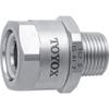 TOYOX Việt Nam | TOYOX Leak-Proof Hose Connector (Stainless Steel) Toyo Connector Light TC2-S Type, Suitable for 19mm Hose, Connector Standard R3/4, TC2-S19-R3/4 Toyoconnector TC2-S MW7002626