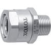 TOYOX Việt Nam | TOYOX Leak-Proof Hose Connector (Stainless Steel) Toyo Connector Light TC2-S Type, Suitable for 15mm Hose, Connector Standard R1/2, TC2-S15-R1/2 Toyoconnector TC2-S MW7002664