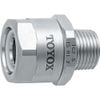 TOYOX Việt Nam | TOYOX Leak-Proof Hose Connector (Stainless Steel) Toyo Connector Light TC2-S Type, Suitable for 9mm Hose, Connector Standard R1/4, TC2-S9-R1/4 Toyoconnector TC2-S MW7054229