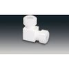 FLUOROCHEMICAL Việt Nam | Fluorochemical Tube Fittings (Fluoropolymer) PTFE Three-Seal L-Type Joint 10φ PTFE Three Seals Joint L type MW7350651