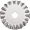 OLFA Việt Nam | OLFA 45mm Pinking Blade (1 piece per blister) Spare Blades for Rotary Cutter (Pinking Blade) MW8085514