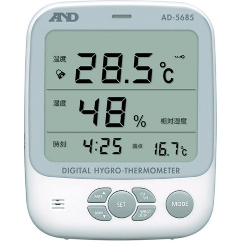 A&D Việt Nam | A&D Environmental Temperature and Hygrometer AD5685 Thermo-Hygrometer MW8185277
