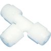 ARAM Việt Nam | ARAM Tube Fitting FU Connector T-Type Polypropylene (White) (1764-08) Applicable Tube Diameter 8 x 12 mm FU Connector MW8186676