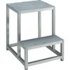 TRUSCO Việt Nam | TRUSCO Stainless Steel Step, 2-Step, Top Plate Size 500 x 400 x H600 All Just Step MW8202997