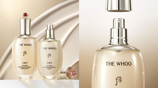 Bộ Nước Hoa Hồng Sữa Dưỡng Tái Sinh Whoo Cheongidan Pro Radiant 2PCS Special Set [Phiên Bản New Year 2025]