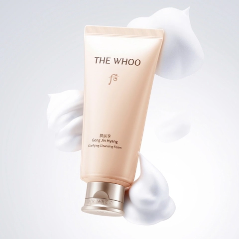 Set Sữa Rửa Mặt Dưỡng Ẩm Whoo Gongjinhyang Clarifying Cleansing Foam Special Set