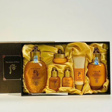 Bộ Dưỡng Ẩm Chống Lão Hóa Whoo Vàng Gongjinhyang 2pcs