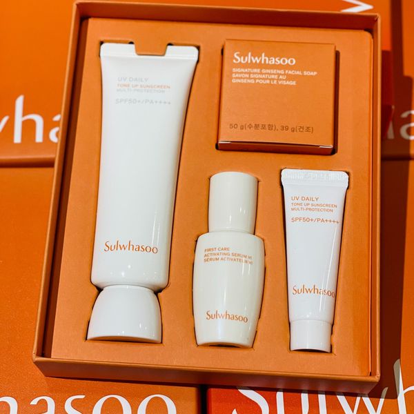 Kem Chống Nắng Nâng Tone Trắng Da Sulwhasoo UV Daily Tone Up Sunscreen Multi Protection SPF50+++ 50ml