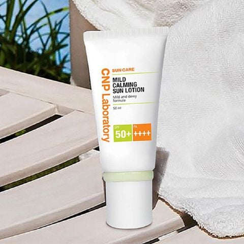 Sữa Chống Nắng Dịu Da CNP Laboratory Mild Calming Sun Lotion SPF50+/PA++++ 50ml