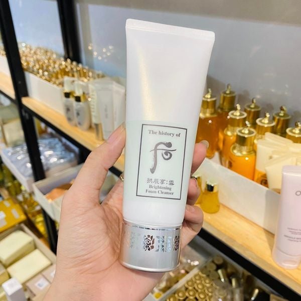 Sữa Rửa Mặt Dưỡng Trắng Whoo Gongjinhyang Seol Brightening Foam Cleanser 100ml.