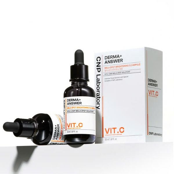 Tinh Chất Dưỡng Sáng Da Vitamin C CNP Derma Answer Mela Spot Brightening Ampule 50ml