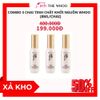 Combo 3 chai Tinh Chất Khởi Nguồn Whoo Bichup First Moisture Anti-Aging Essence (Nhau thai cừu) 8ml/chai