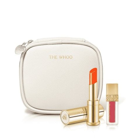 Bộ Son Dưỡng Whoo Màu Orange Glow Lip Balm