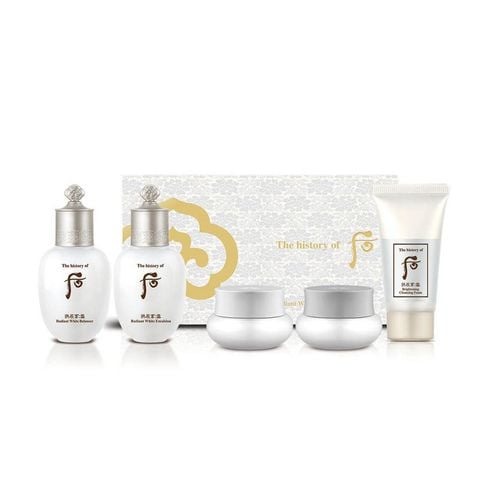 Bộ Dưỡng Trắng Da Làm Mờ Nám Whoo Gongjinhyang Seol White 5 pcs Special Gift Kit
