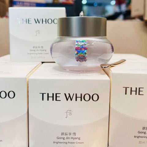 Kem Dưỡng Sáng Da THE WHOO Gongjinhyang Seol Brightening Power Cream 50ml