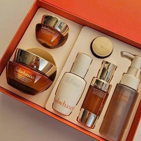 [Phiên bản giàu dưỡng] Bộ Kem Dưỡng Chống Lão Hóa Nhân Sâm Sulwhasoo Concentrated Ginseng Rejuvenating Perfecting Rich