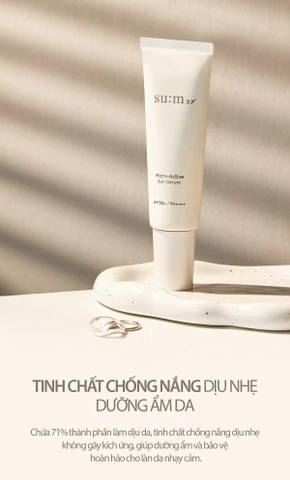 Tinh Chất Chống Nắng Dưỡng Ẩm Và Dịu Nhẹ Sum37 Micro Active Sun Serum 30ml