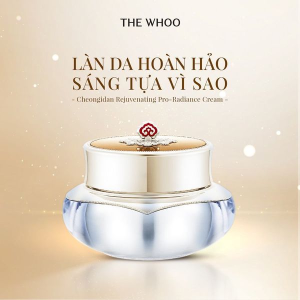 Kem Dưỡng Tái Sinh Da Whoo Cheongidan Radiant Regenerating Cream 60ml