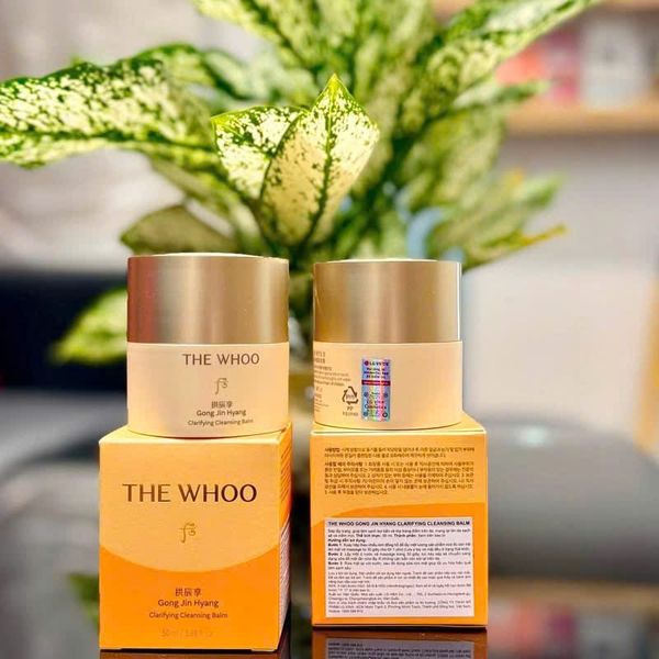 Sáp Tẩy Trang Whoo Vàng Gongjinhyang Clarifying Cleansing Balm 50ml