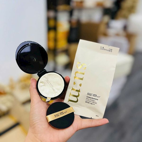 Bộ Phấn Nước Tinh Chất Vàng Sum37 Losec Summa Elixir Golden Cushion