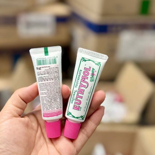 Kem Đánh Răng Làm Trắng Ngăn Ngừa Tình Trạng Ố Vàng Euthymol Whitening