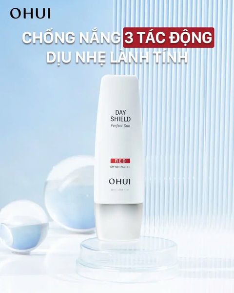 Kem Chống Nắng Ohui Day Shield Perfect Sun Red SPF50+/PA++++ 50ml