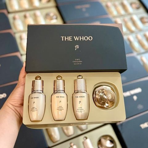 Bộ Dưỡng Da Tái Sinh The Whoo Cheonyuldan 4Pcs Gift Set