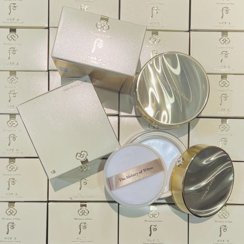 Phấn Phủ Bắt Sáng Dạng Bột Whoo Gongjinhyang Mi Luxury Luminous Powder No.1