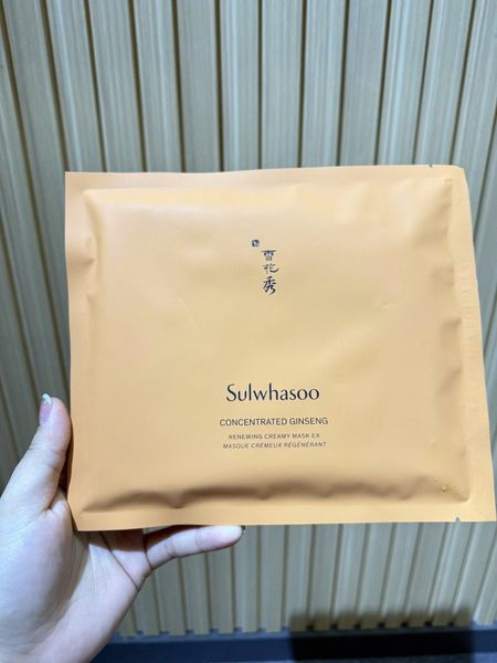 Mặt nạ nhân sâm Sulwhasoo Concentrated Ginseng Renewing Creamy Mask 18g