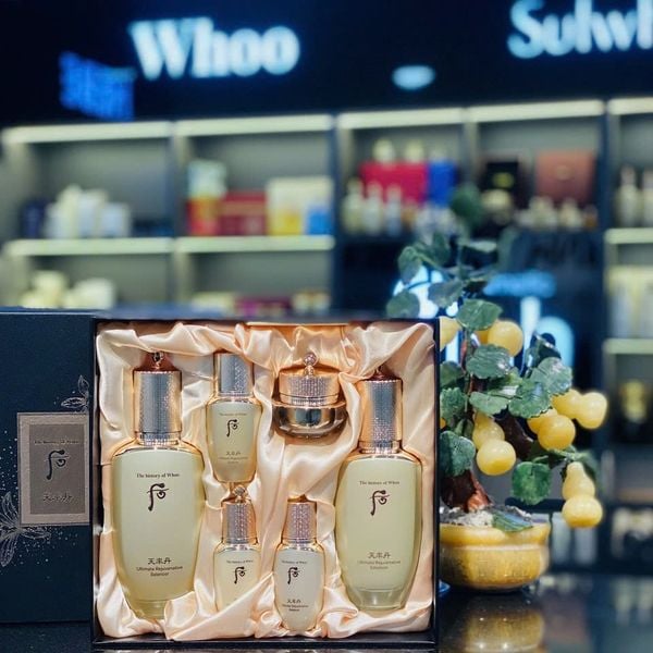 Bộ Dưỡng Da Tái Sinh Whoo Cheonyuldan Ultimate Cao Cấp