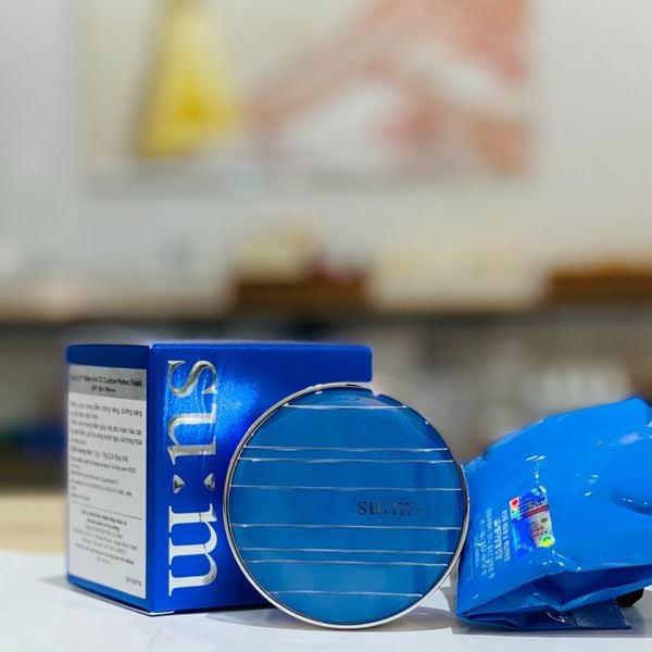 Phấn Nước Cho Da Dầu Nhờn Sum37 Water full CC Cushion Perfect Finish