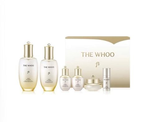 Bộ Nước Hoa Hồng Sữa Dưỡng Tái Sinh Whoo Cheongidan Advanced Rejuvenating Pro Radiance 2PCS Special Set