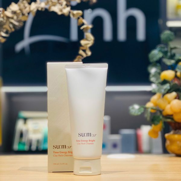 Sữa Rửa Mặt Đất Sét Sum37 Time Energy Bright Clay Pack Cleanser 150ml