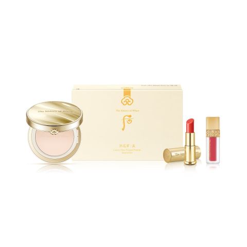 Phấn Phủ Whoo Gongjinhyang Mi Luxury Glow Pressed Powder No.1 Special Set