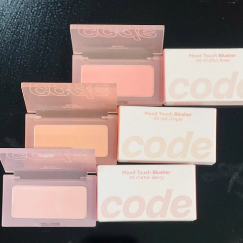 Phấn Má Hồng Code Glokolor Mood Touch Blusher 3.5g