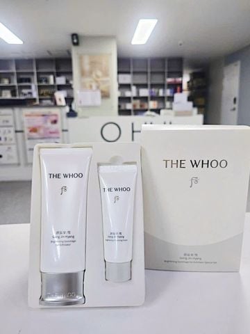 Bộ Tẩy Da Chết Dưỡng Trắng Whoo Gongjinhyang Seol - Brightening Peeling Gel Special Set