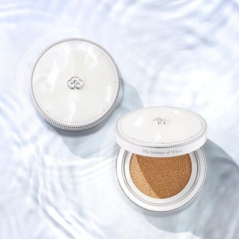 Set Phấn Nước Dưỡng Trắng Whoo Gongjinhyang Seol Radiant White Moisture Cushion SPF50+/PA++++