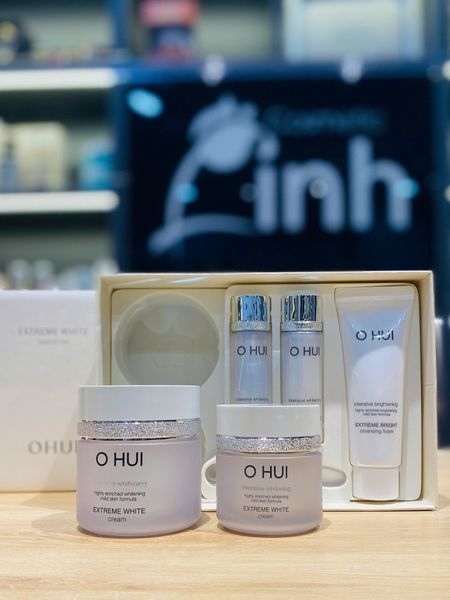Bộ Kem Dưỡng Trắng Da Ohui Extreme White Cream 2pcs Special Set