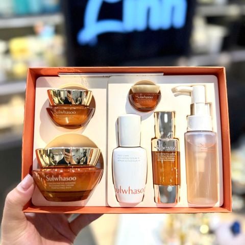 [Phiên bản giàu dưỡng] Bộ Kem Dưỡng Chống Lão Hóa Nhân Sâm Sulwhasoo Concentrated Ginseng Rejuvenating Perfecting Rich