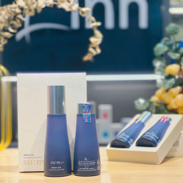 Xịt Khoáng Cấp Nước SUM37 Water-full Hydrating Gel Mist 60ml*2