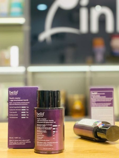 Tinh Chất Chống Lão Hóa Toàn Diện Belif Age Knockdown Bomb 50ml