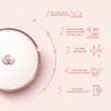 Kem Chống Nắng Dưỡng Trắng Dạng Cushion Whoo Gongjinhyang Seol Radiant White Tone Up Sun Cushion 3 lõi