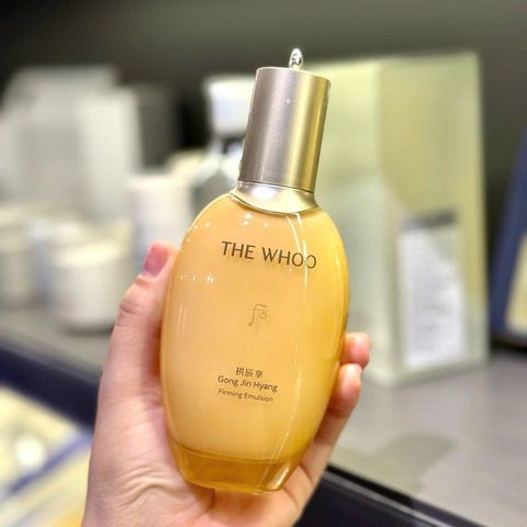 Sữa Dưỡng Ẩm The Whoo Vàng Gongjinhyang Firming Emulsion 110ml Tách set